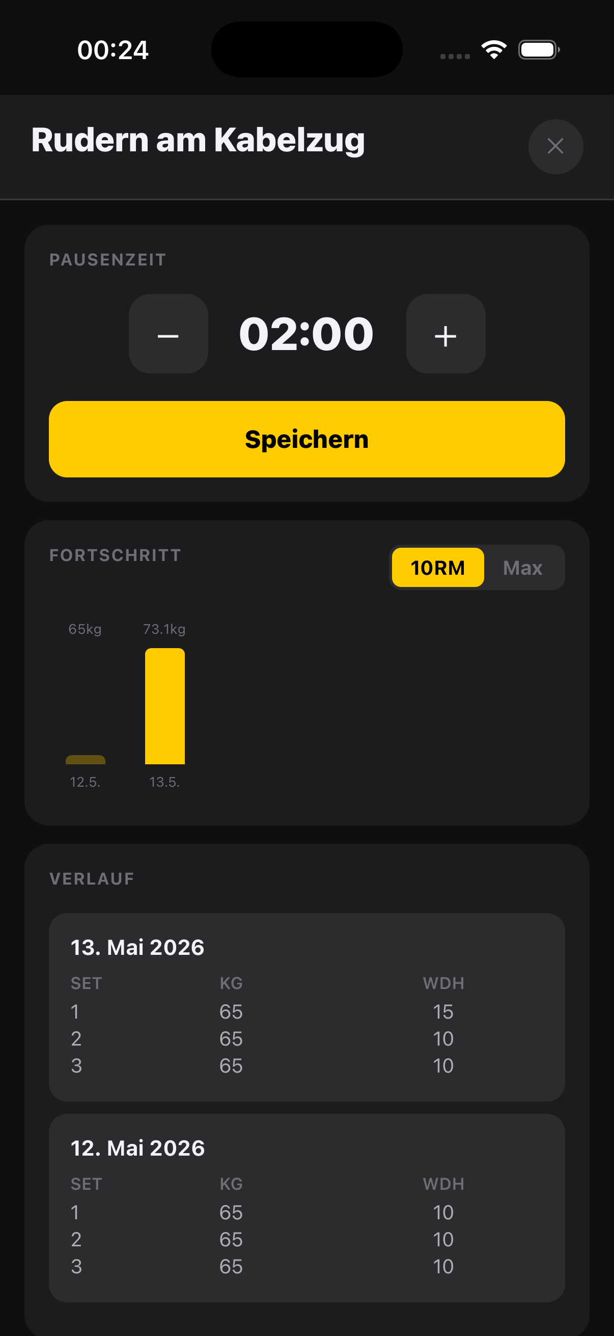 Übungsdetails